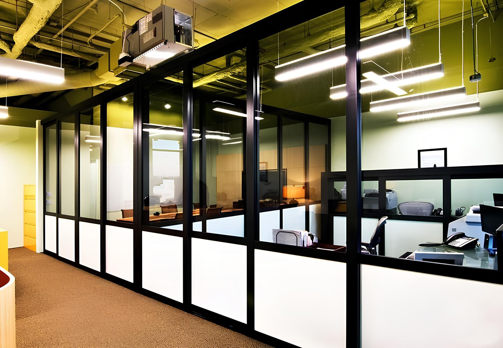 Алюминиевые перегородки